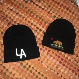 BUNDLE Black Beanies